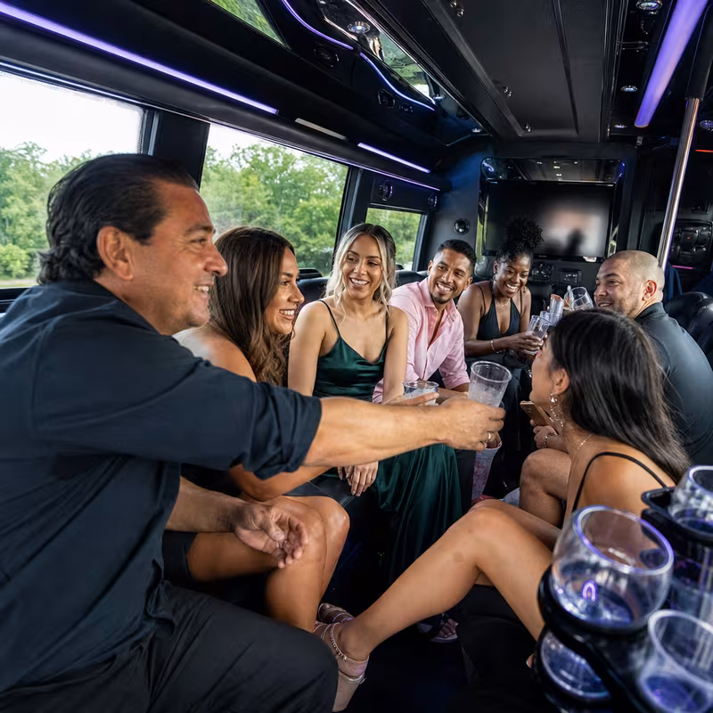Queens Birthday Transportation fleet vehicle