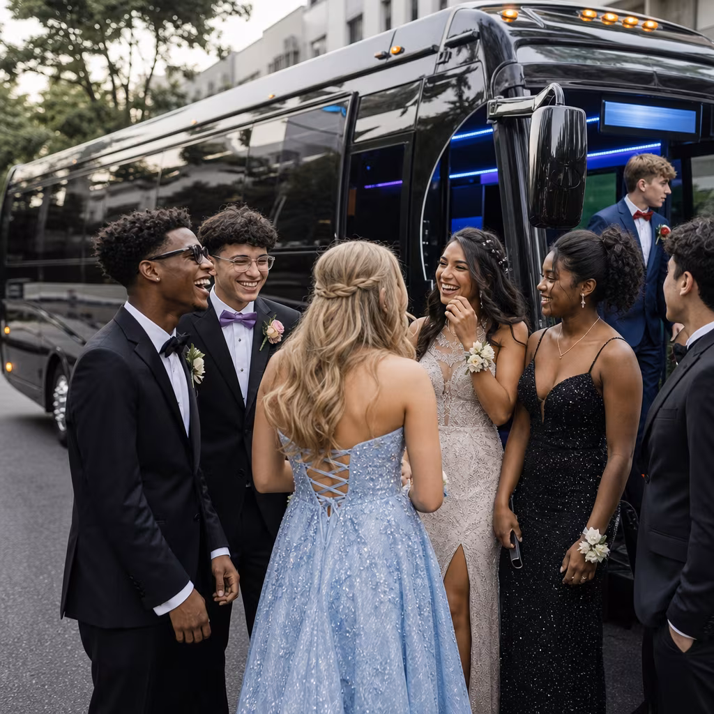 Queens Prom Party Bus Rental