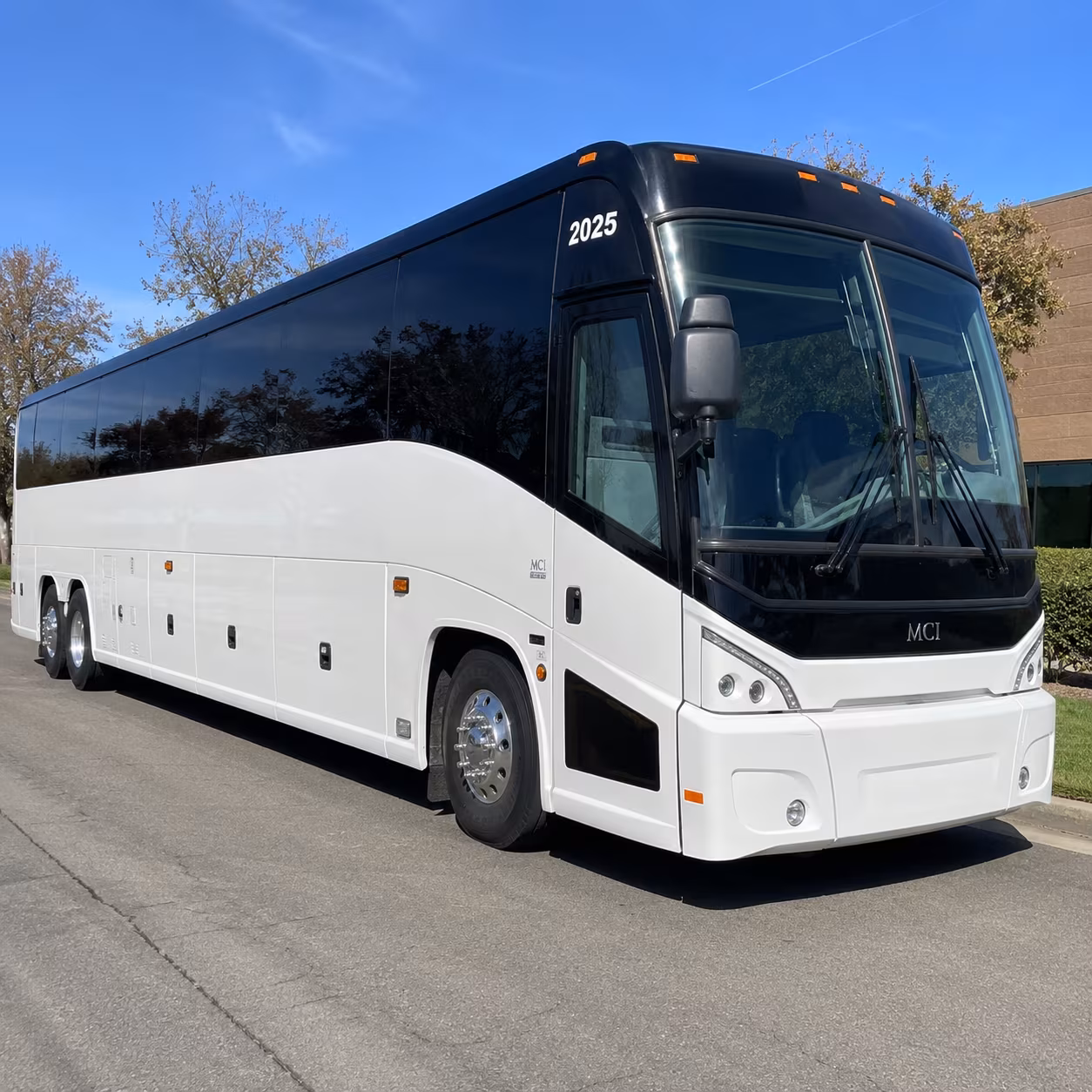 Queens Airport Shuttle & Transportation party bus exterior
