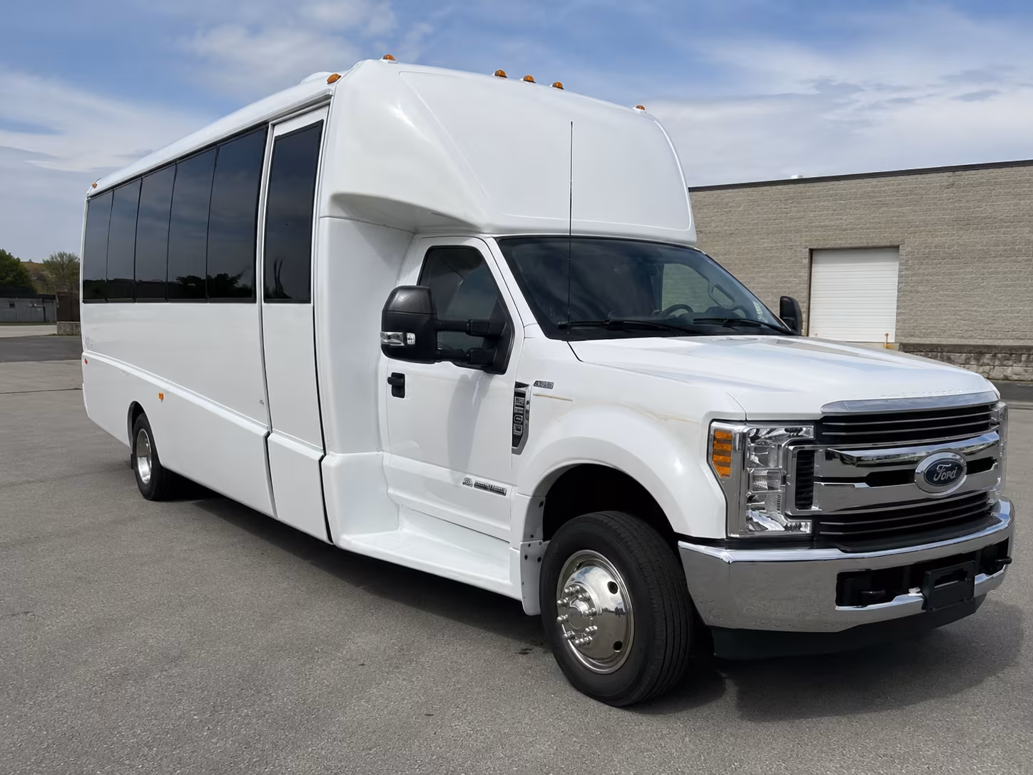 Queens Corporate Transportation party bus exterior