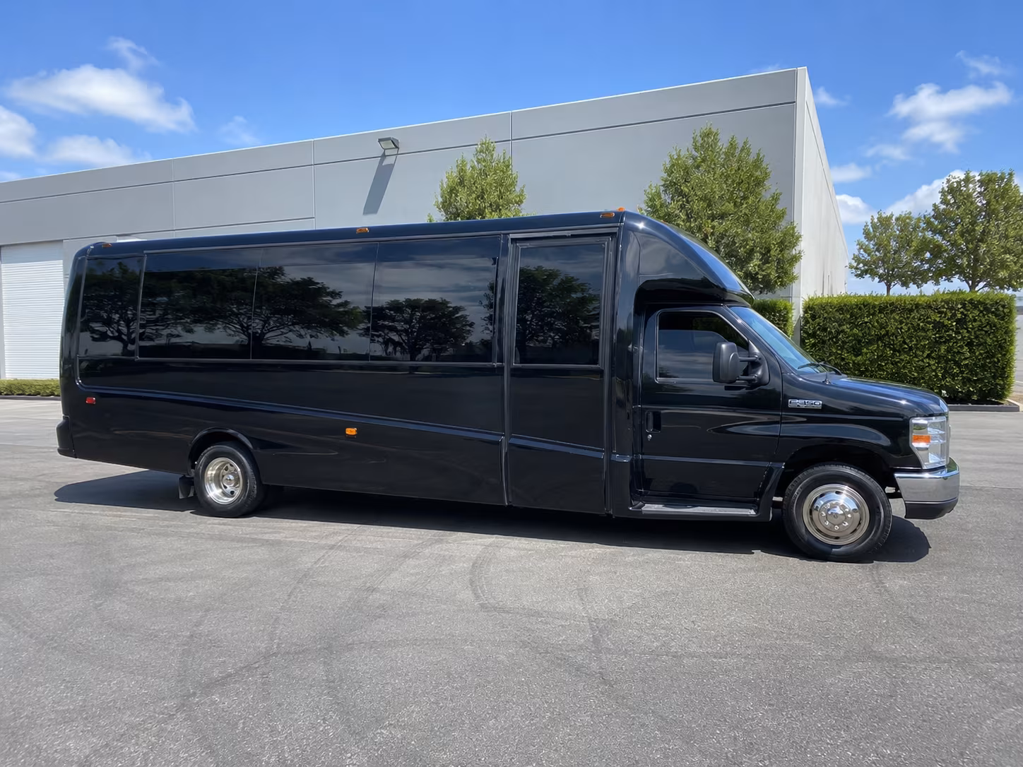 Queens Private Event Transportation party bus exterior