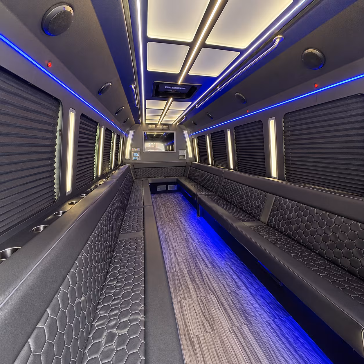 Queens Prom & Homecoming Transportation onboard seating
