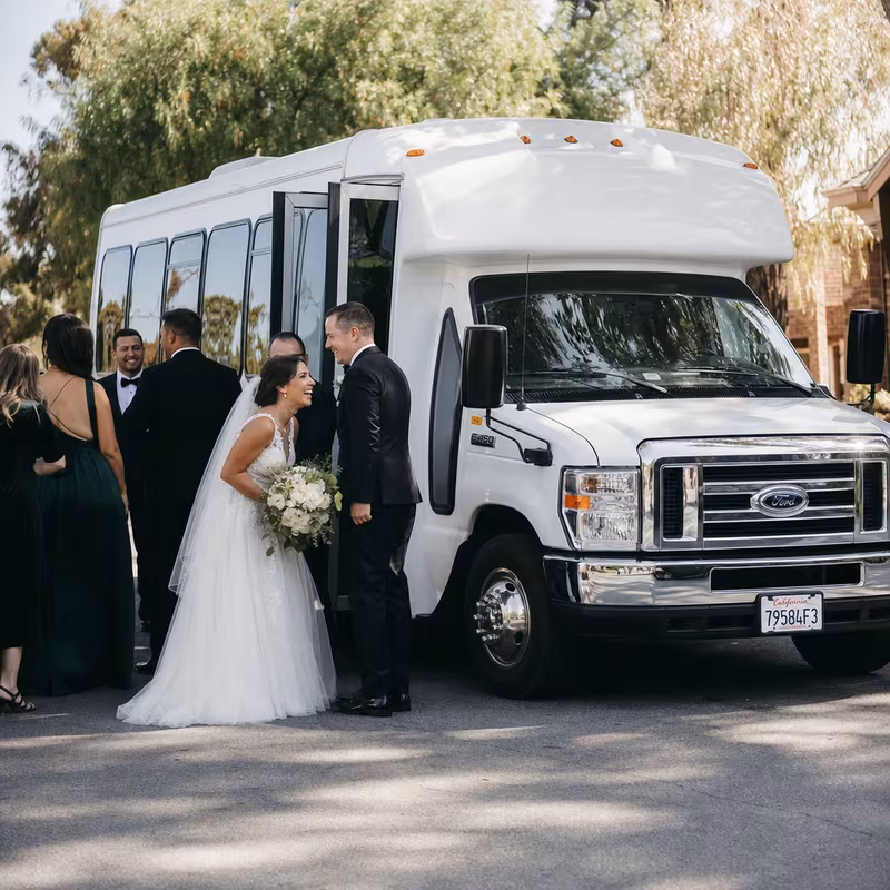 Queens Wedding Transportation fleet vehicle