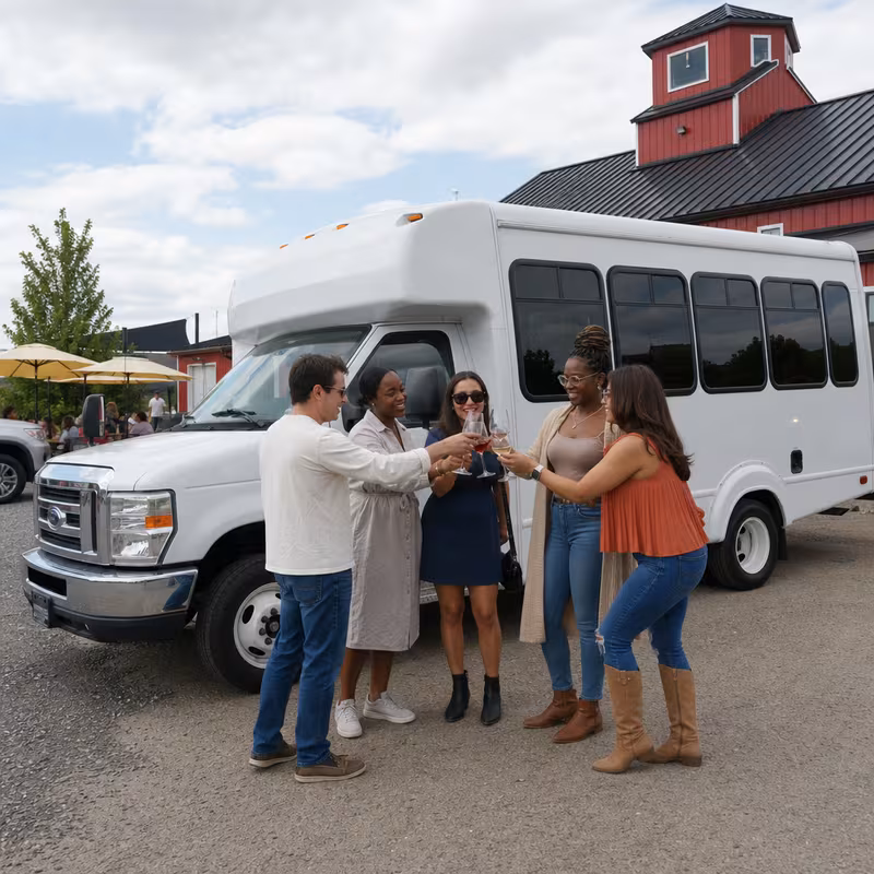 winery Brewery tour transportation